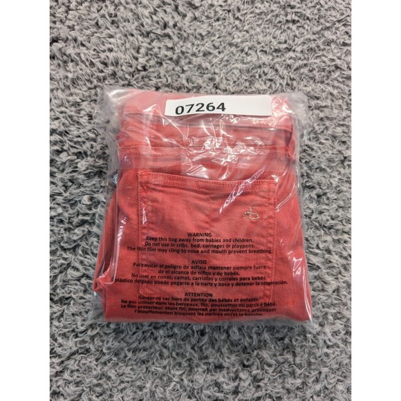 Rag & Bone Jeans Womens 26 Pink Zipper Capri Skinny Distressed Low Rise Stretch - Picture 11 of 11